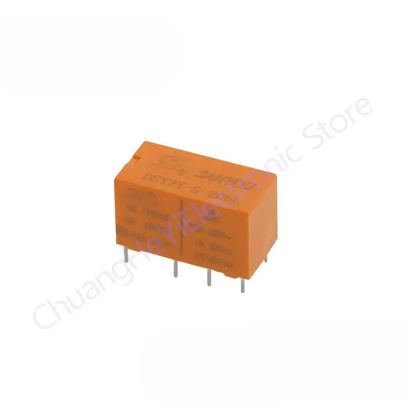 5Pcs/lot SANYOU relay DSY2Y-S-205L 5V DSY2Y-S-212L 12V DSY2Y-S-224L 24V 1A 8PIN Replaceable HK19F-DC5V-SHG DC12V-SHG DC24V-SHG