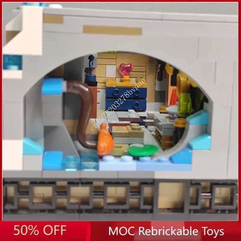 2639 pçs personalizado moc templo japonês vista de rua arquitetura modelo kit educacional diy puzzle montagem brinquedo para presentes aniversário