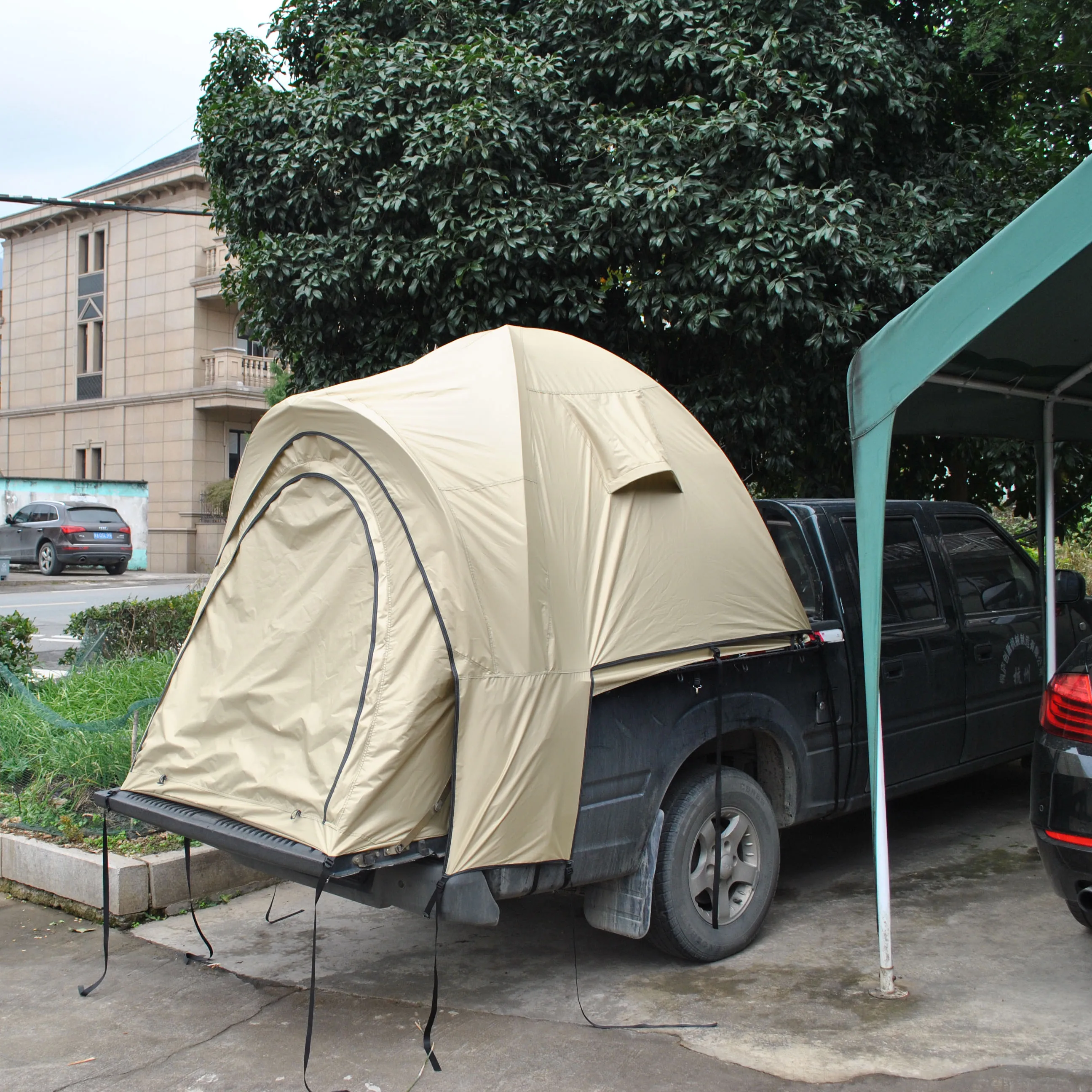 

CZX-655 Truck Bed Tent,Waterproof Pickup Truck Tent,Lightweight Truck Bed Camper with Carry Bag,Standard SUV Truck Tents