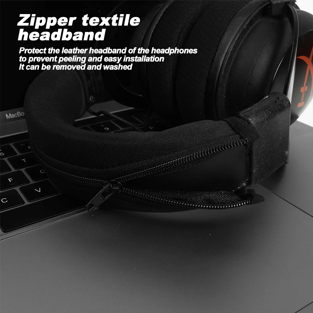 وسادات أذن إسفنجية بديلة لسماعات الرأس HyperX Cloud 123 Alpha, II,III,Stinger,Silver,Core,X,S,Pro وسادات أذن من رغوة الذاكرة Protein