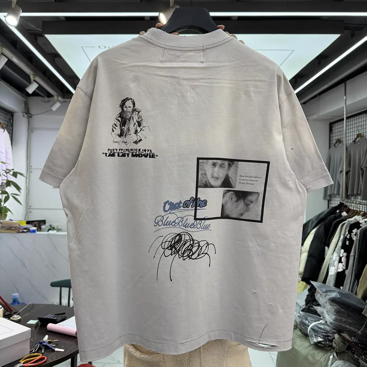 

Футболка Paly THE American Dreamer в винтажном стиле, мужская и женская, высочайшего качества, топ-футболка