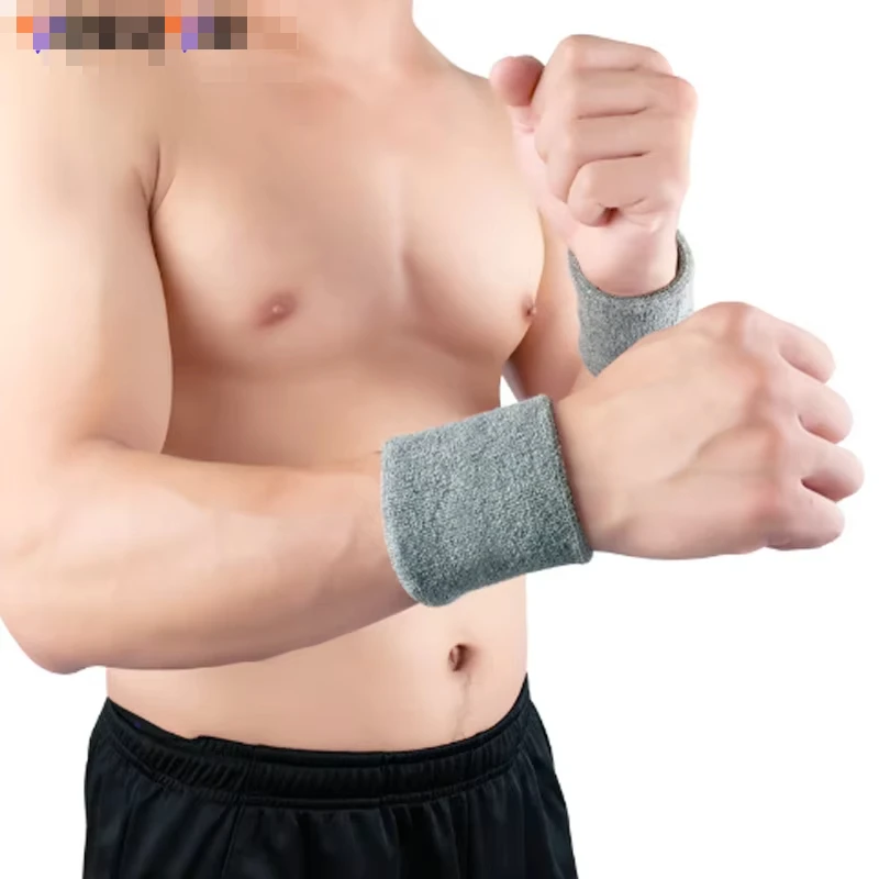 1Pcs Sweatbands Sports Wristband for Men & Women,Cotton Cloth Sweatband for Tennis,Basketball,Football,Running,Gym,Working Out