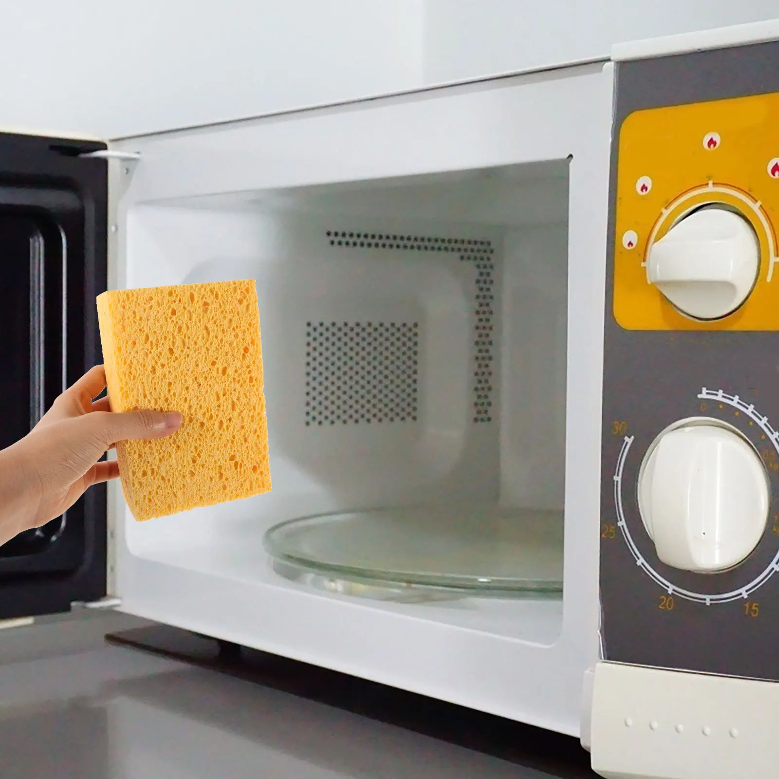 

Cleaning Kitchen Dish Sponge Strong Reusable Lightweight Quick Dry Household Scrub Sponge For Daily Use