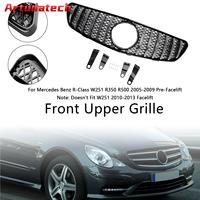 Artudatech Front Bumper Grille Grill Fit Mercedes-Benz R-Class W251 R350 R500 2005 2006 2007 2008 2009