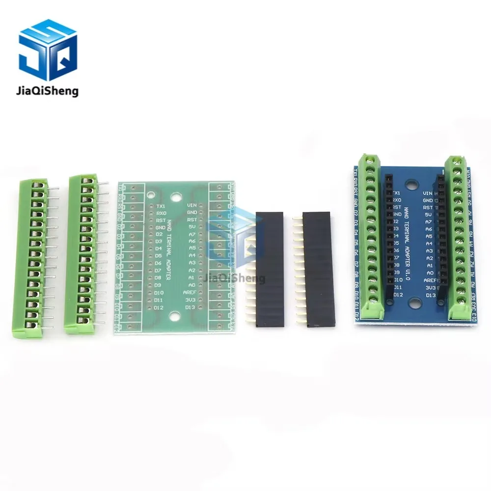 NANO V3.0 3.0 Controller Terminal Adapter Expansion Board NANO IO Shield Simple Extension Plate For Arduino AVR ATMEGA328P