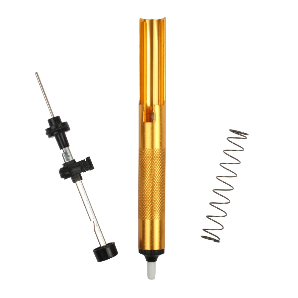 Metal Solder Sucker Desoldering Pump Removal Vacuum Soldering Iron Desolder Suction Tin Hand Tools Welding Tools