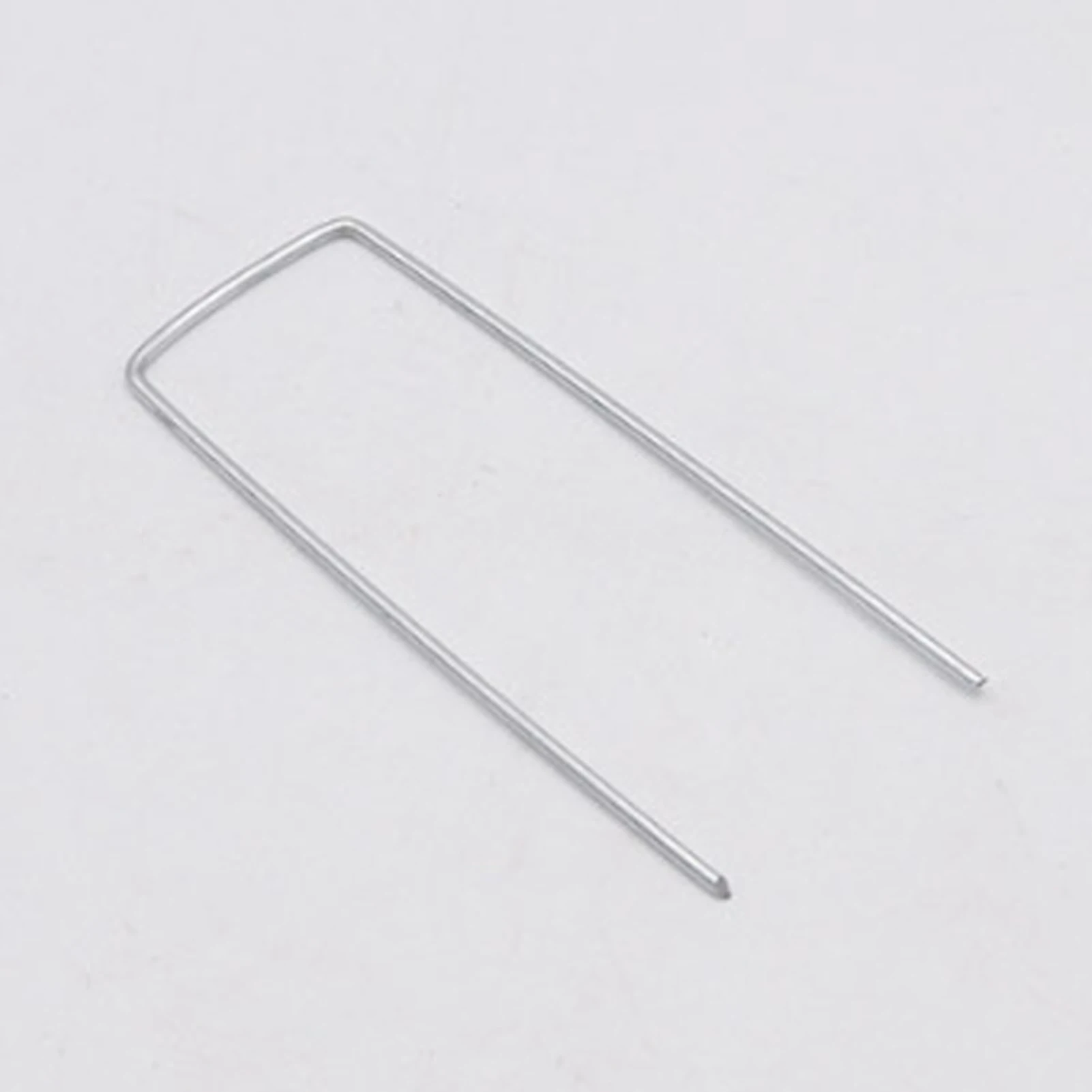 25PCS Outdoor Garden U-shaped Ground Nail Not Easy to Bend Reusable Tent Stake for Sod Anchoring Landscape Use