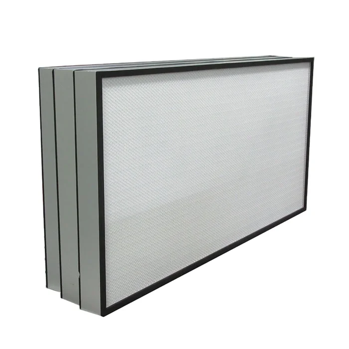 

High Efficiency Ventilation Air Filter Mini-pleat HEPA Filter for Terminal Filtration of Clean Room
