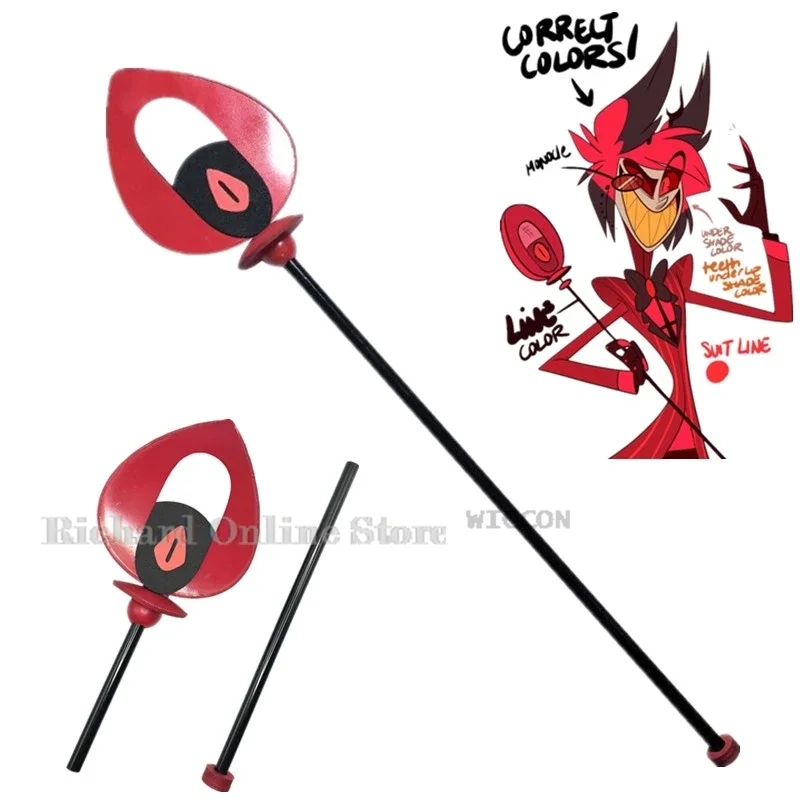 Alastor Anime Hazbin Cosplay Hotel Cosplay Costume Clothes Wig Uniform Cosplay Glasses Alastor Performance Dress Halloween Party