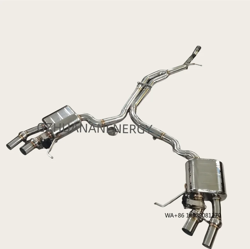

Высокопроизводительная выхлопная система Catback из нержавеющей стали SUS304 для 2.0T, глушитель и выхлопные трубы