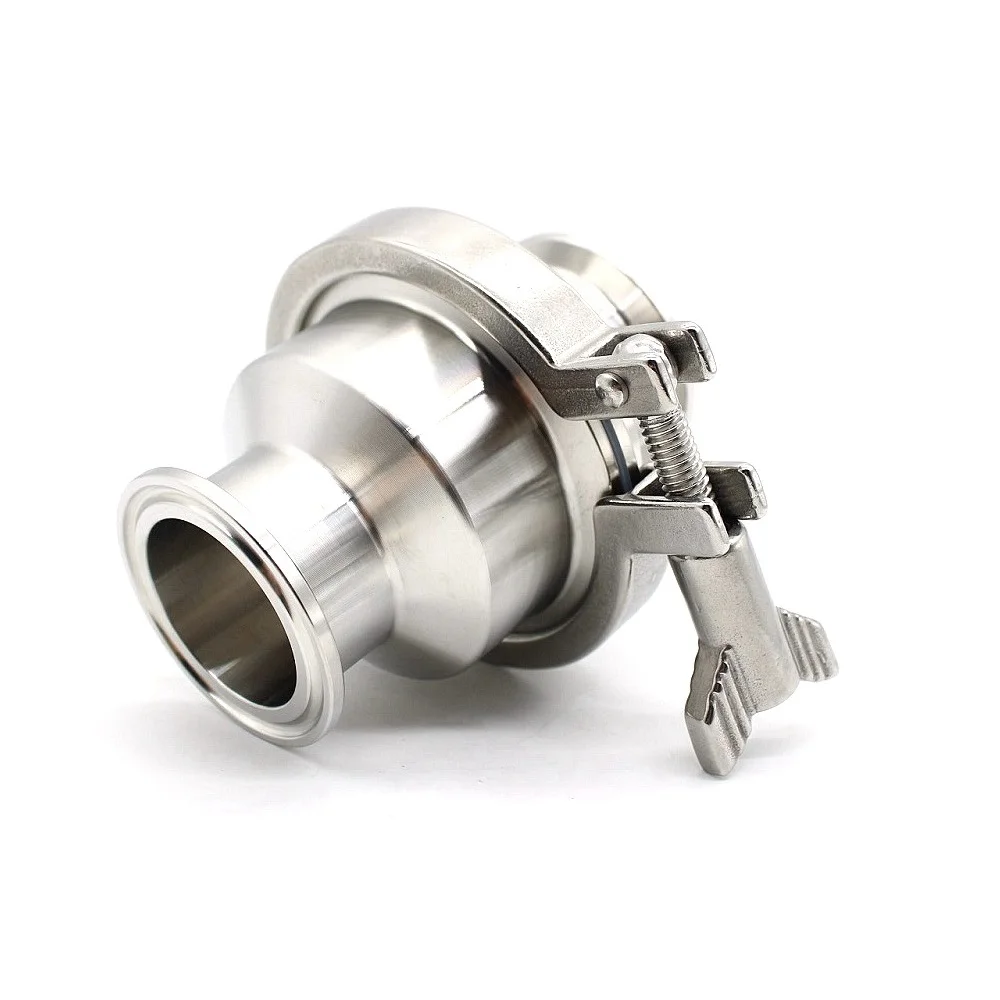 SS304 SS316L Stainless Steel Free Shipping high 304 quality Sanitary Check Valve Tri Clamp Type 19mm 25mm 32mm 38mm 45mm 51mm