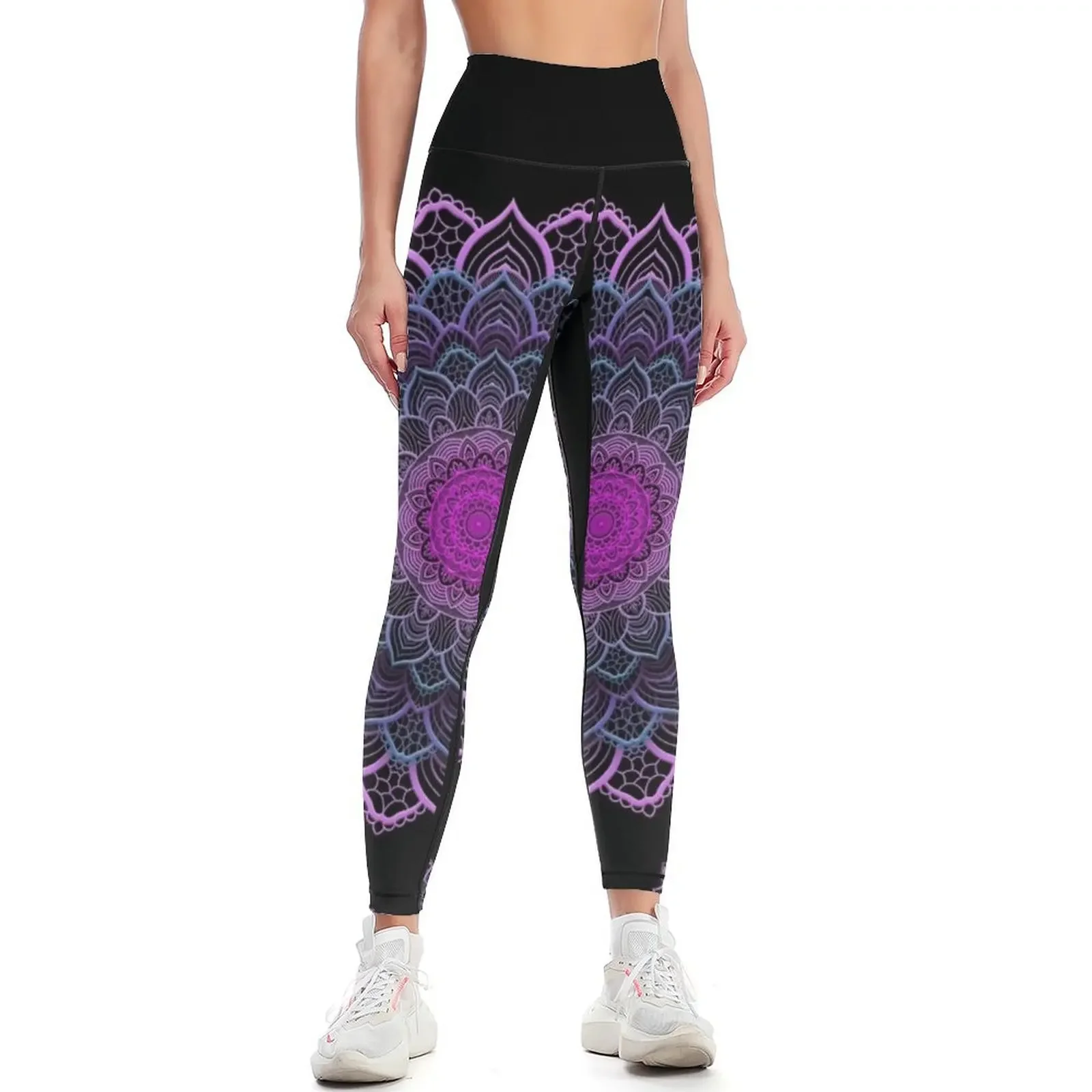 

Flower Mandala Leggings sports for push up active wear sporty woman push up Training pants Womens Leggings