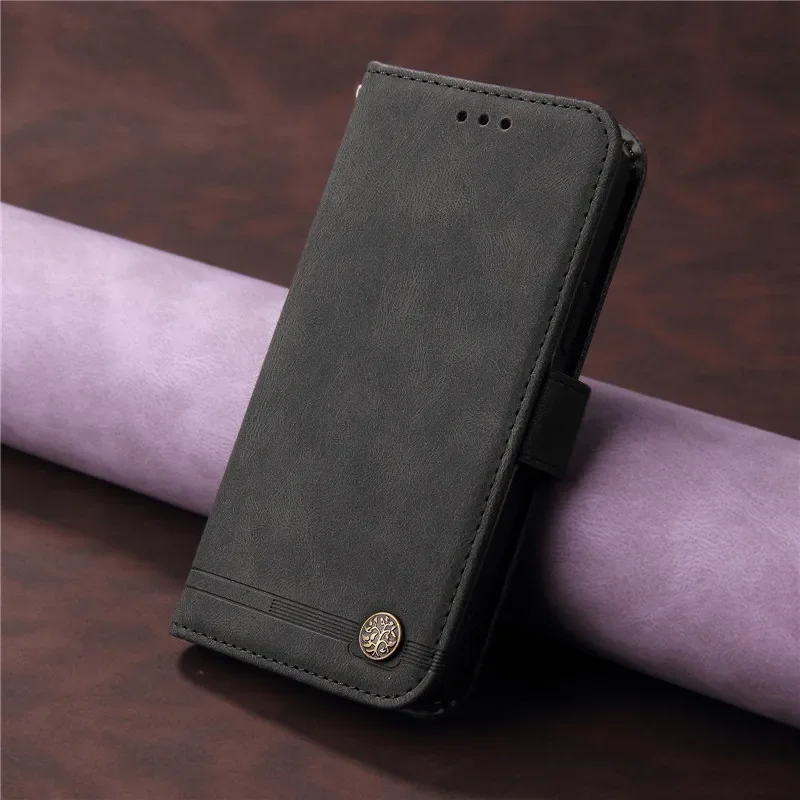 Lanyard Bags Wallet Phone Cases For Xiaomi Poco F6 X6 M6 Pro C65 M4 PocoM6 4G PocoX6 5G Flip Stand Magnetic Leather Book Cover