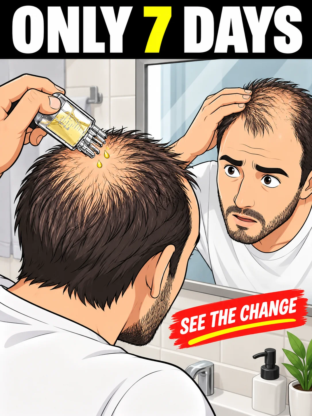 For Men & Women Scalp Care, Free Shipping, Helps Reduce Thinning Look, Nourish Hair Roots