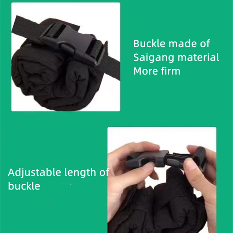 Universal Wrist Foot Limbs Restraint Strap Bedridden Paralyzed Elderly Hand Ankle Fixed Belt Anti-scratch Restraint Fixing Belt