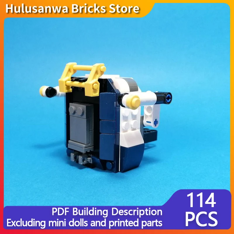 Popular Game Model MOC Building Bricks Docking Compartment Modular Technology Gifts Holiday Assemble Children Toys Suit