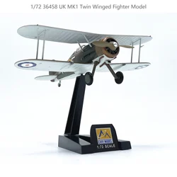 1/72 36458 UK MK1 Twin Winged Fighter Model  Finished product collection model