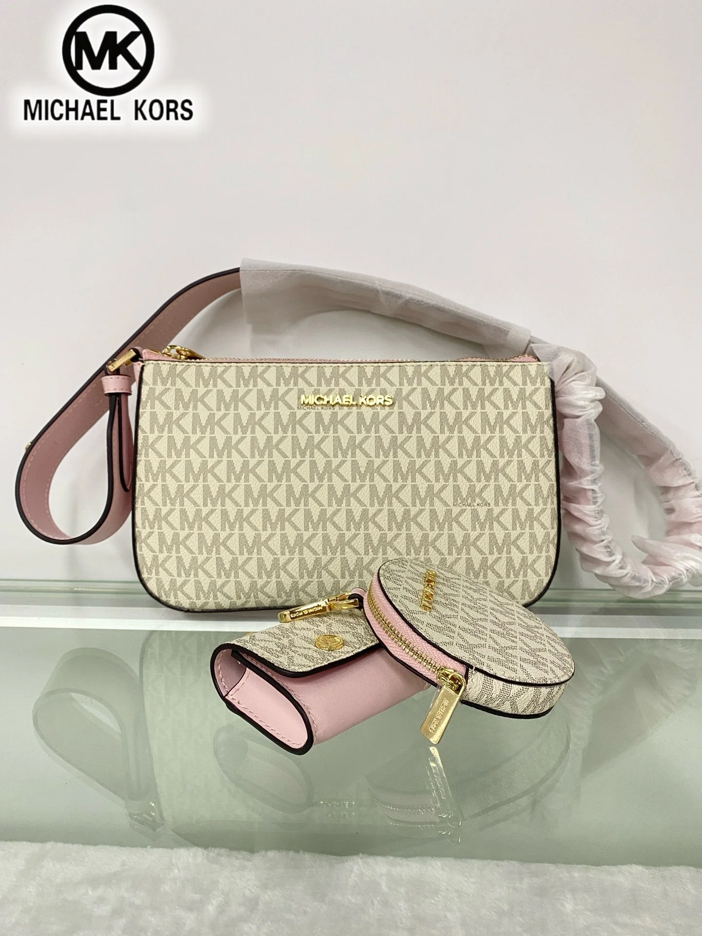 Conjunto de tres piezas de alt - Luxury Bags Michael Kors reseña y precio