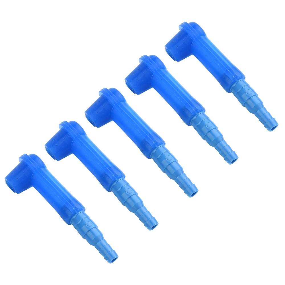 Comfortable Using Brake Oil Exquisite Appearance For Cars Effectively Repairing Hand Tools Oil Bleeder Change Plastic 5Pcs