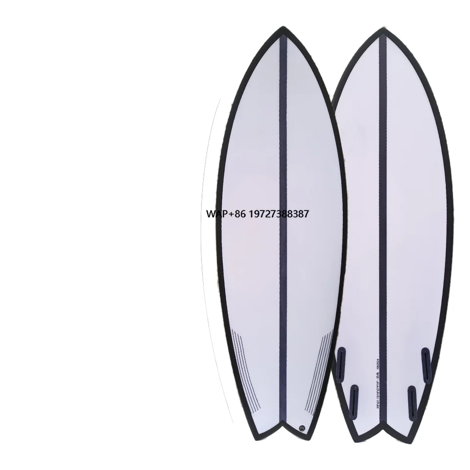 

Unisex 120L Carbon Fiber Hydrofoil Downwind Surfboard with Clear Epoxy Fiberglass EPS Large Capacity PVC Material Matching Fins