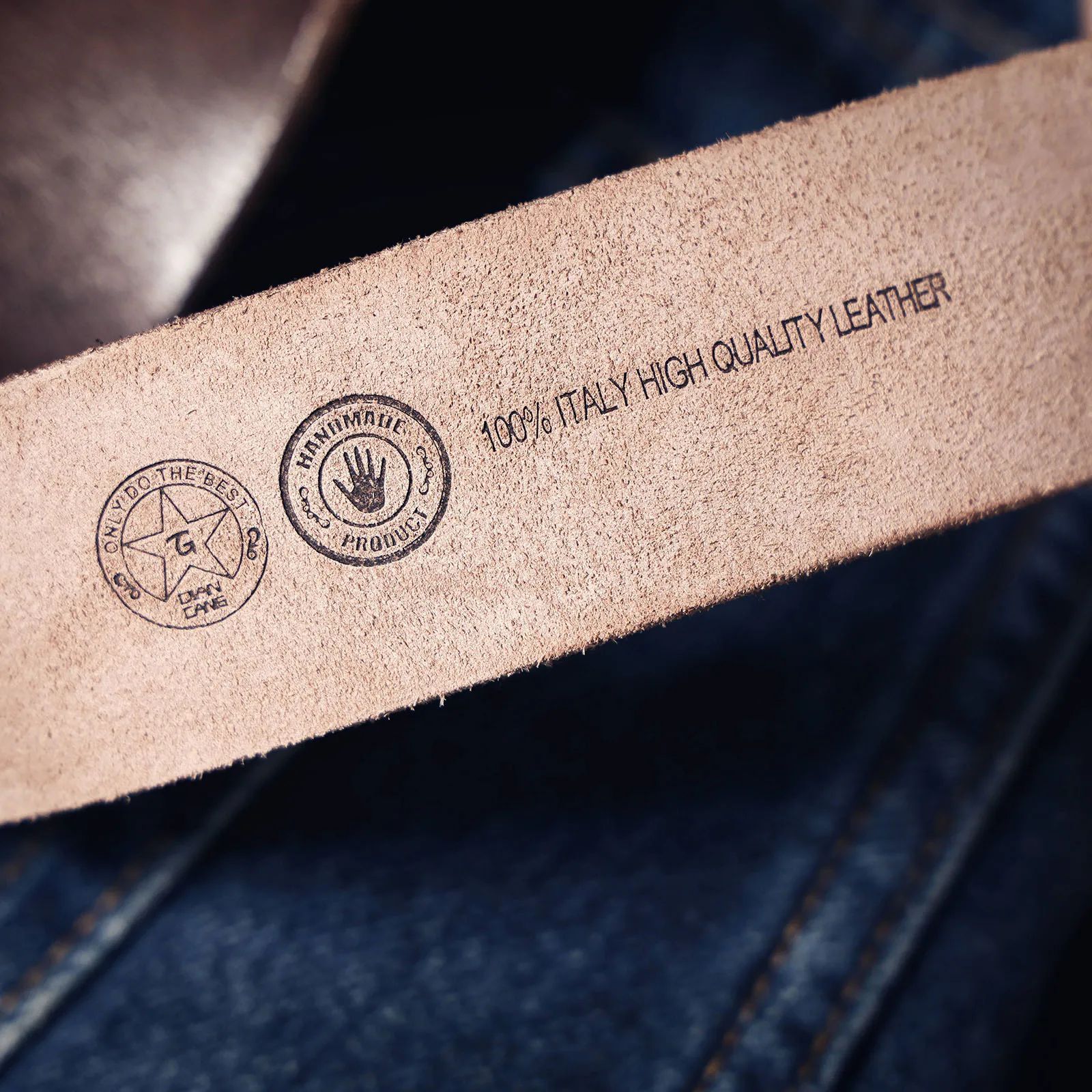Retro Casual Echtleder Herren-Gürtel mit Dornschließe und Geschenkbox, Studentengürtel, Einfacher Klassischer Gürtel – Detail 14