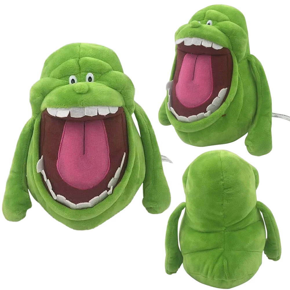 20CM Slimer Medium Green Doll Movie Ghost Cosplay Busters Plush Stuff Toy Mascot Xmas Birthday Gifts Halloween Carnival Props