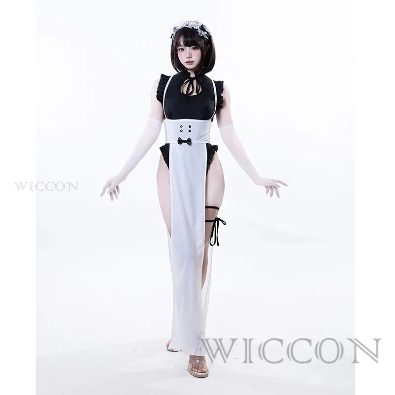 Japanese Anime Meido Kafe Maid Uniform 2B Cosplay Victorian Era Noble Manor Women Butler Clothes Outfit Costumea;2'k,8;c'