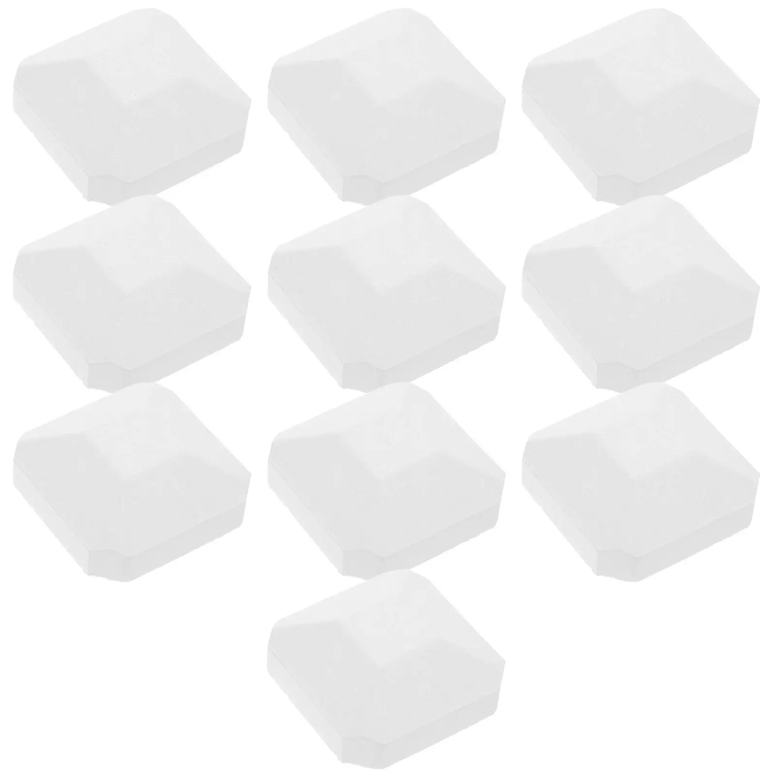 

10 шт. сменных брикетов из кордиерита для газовых грилей и барбекю, запчасти для уличных грилей, портативные брикеты для равномерного распределения тепла, для кемпинга