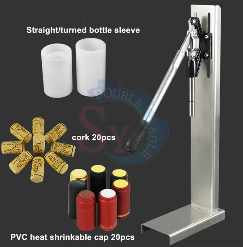 أسعار الجملة التجارية اليد الصحافة رافعة النبيذ الفلين آلة السد/الضغط اليدوي تخمير زجاجة النبيذ الفلين انتهازي أداة