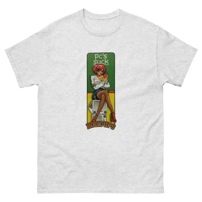 Pc Äôs Suck Retro Skate Hook Ups Rare Design 90S Skateboarding T Shirt