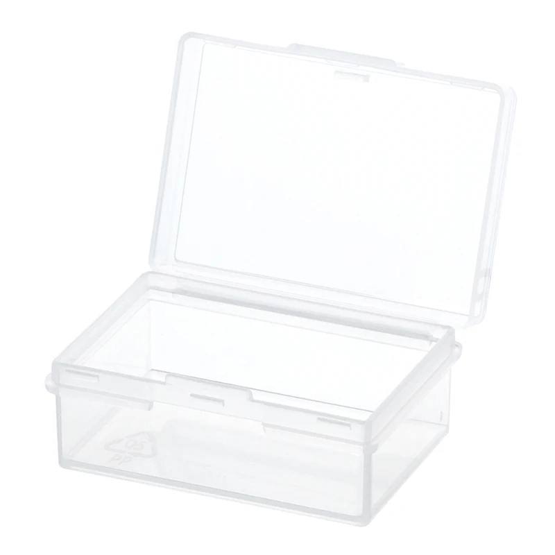 1PC Large-Capacity Transparent Plastic Storage Jewelry Box  For Beads Earring Necklace Cheap Wholeslae