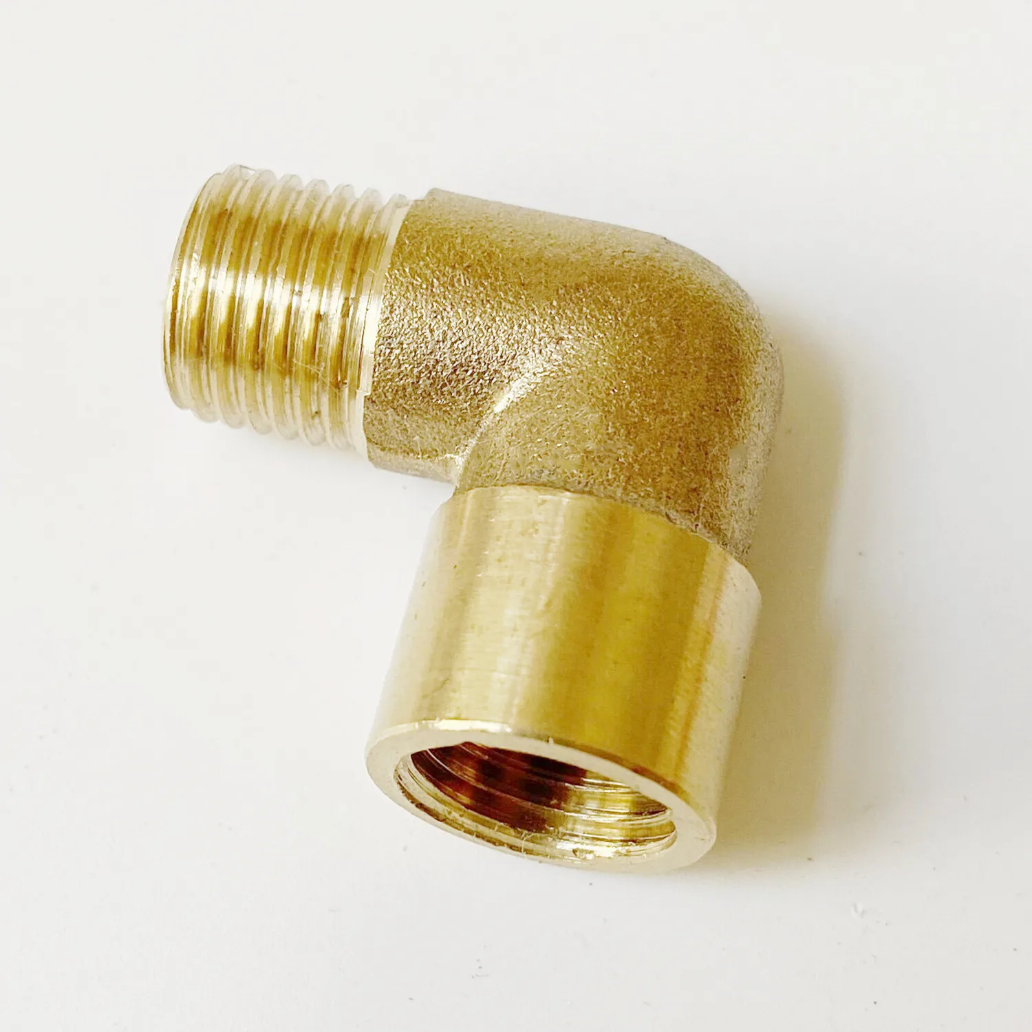 

1/8" 1/4" 3/8" 1/2" 3/4" BSP Female To Male Thread 90 Degree Elbow Brass Pipe Fitting Coupler Connector Adapter