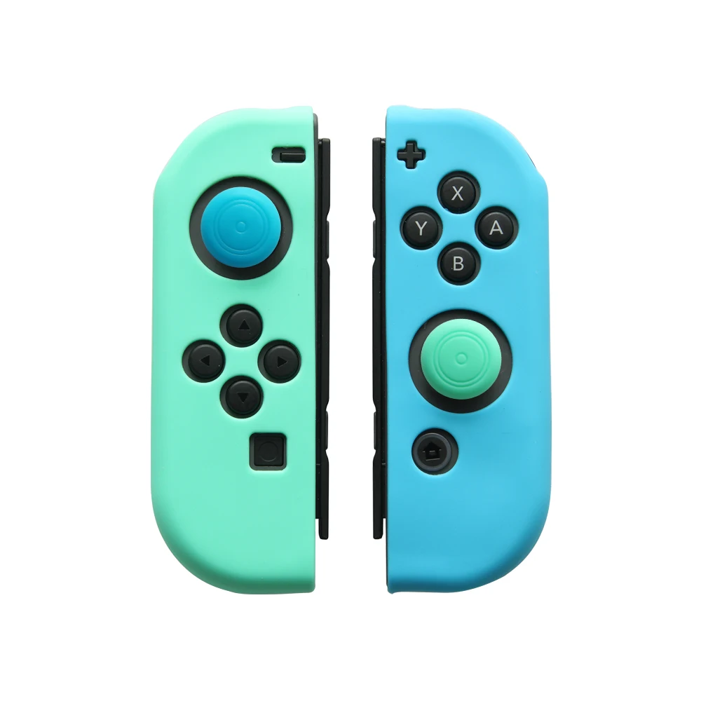 Soft Silicone Joystick Cap Grip Gel Guard Controller Rubber Thumb Stick Protection Case For Nintendo Switch Joy-Con Joycon NS