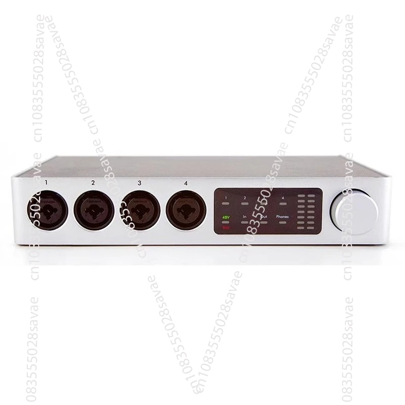 

Звуковая карта Audio 4c Аудиоинтерфейс Профессиональная запись и прямая композиция на компьютерах и мобильных телефонах