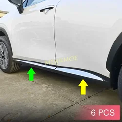 Stainless Steel Door Body Side Molding Trims Stylish For Lexus NX250 NX350 NX350h NX450h+ 2022 2023 2024 2025