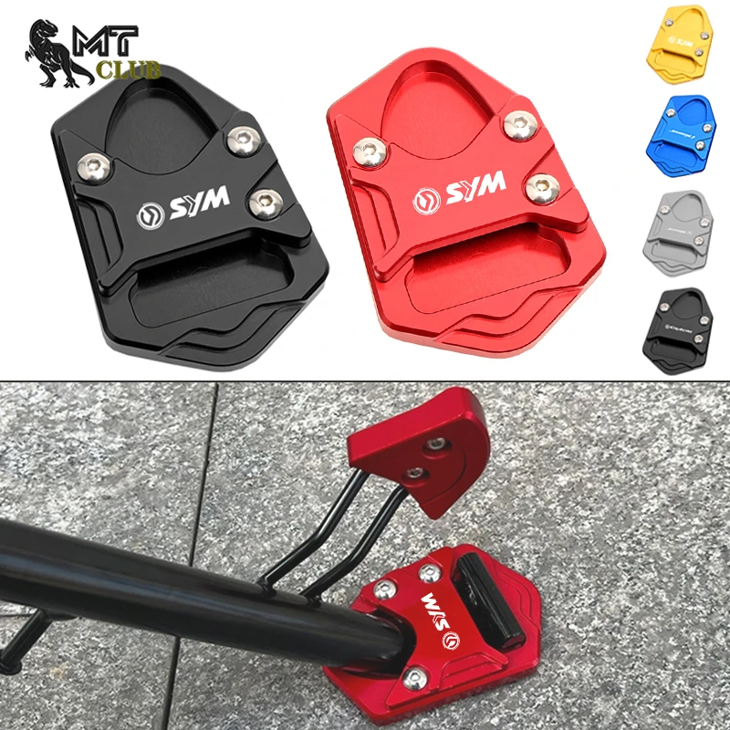 

For SYM Cruisym 300 Joymax Z F Z300 F300 GTS300i Motorcycle CNC Accessories Side Stand Enlarger Kickstand Enlarge Plate Pad