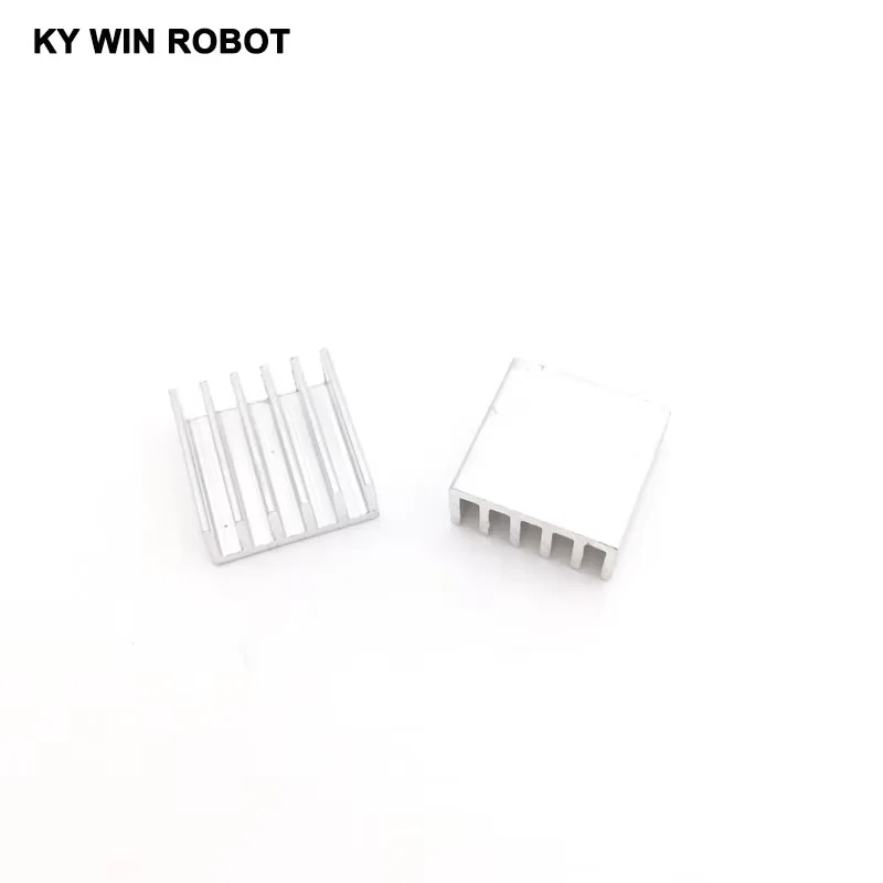 50 шт. экструдированный алюминиевый радиатор 14x14x6 мм для чипа VGA RAM LED IC электронный радиатор охлаждение COOLER