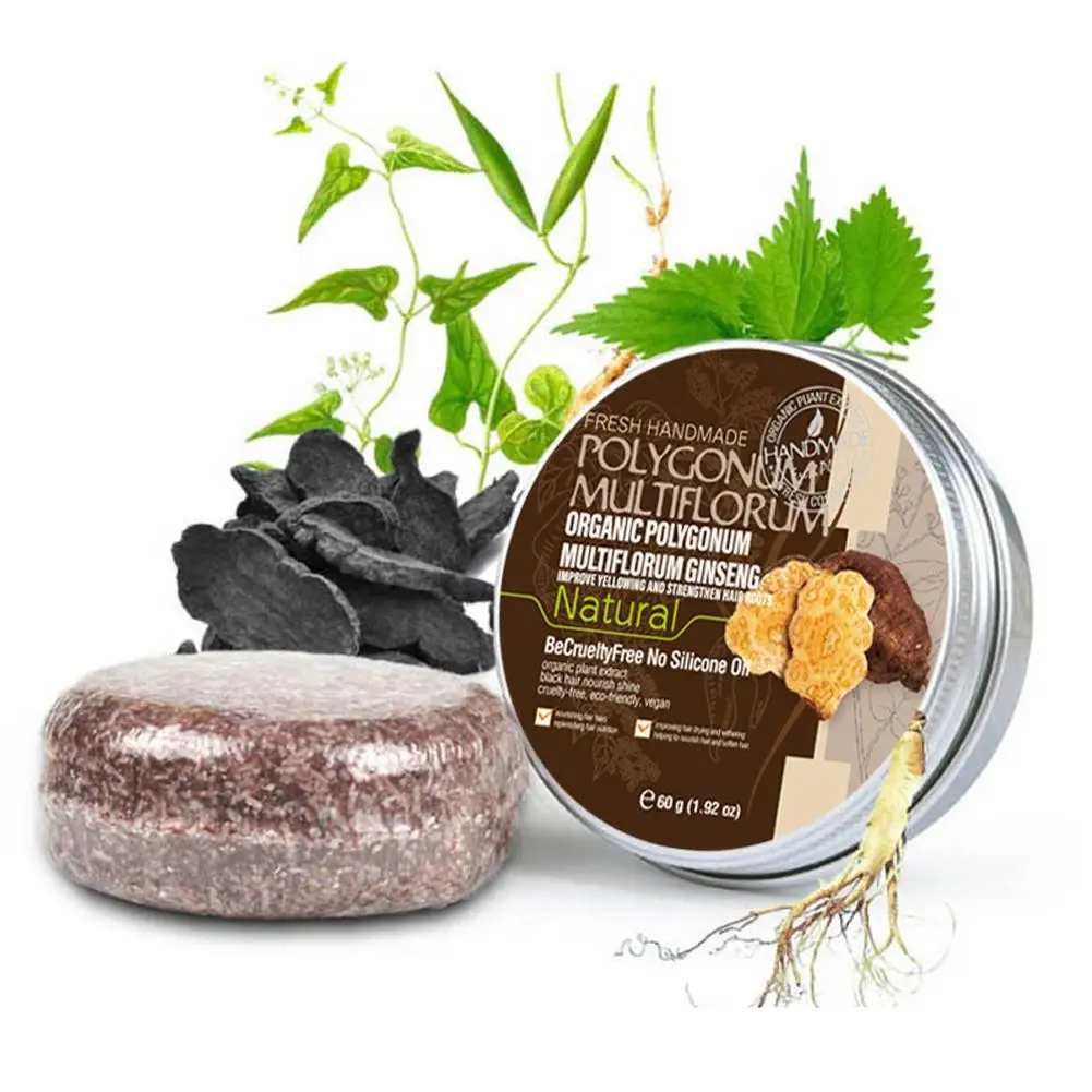 Ginge Bamboe Houtskool En Lavendel Polygonum Multiflorum Zeep Zeep Shampoo Plant Bar Olie Handgemaakte Shampoo Zeep Etherische O7a7