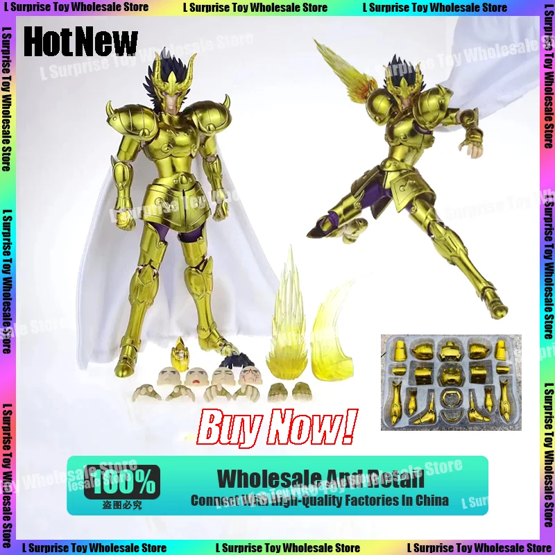 

[Hot-New] MST Model Saint Seiya Myth Cloth EX LC Capricorn El Cid The Lost Canvas Action Figure Knights of Zodiac Gifts Toys