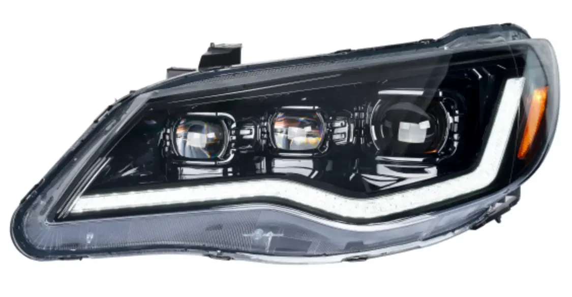 Lampu Depan LED Ciimo FD1 Retrofit Lampu Sein Sequential untuk Honda Civic FD2 Type R 2006-2011