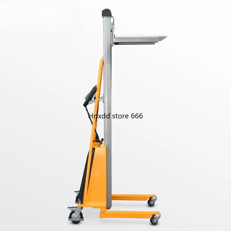 

Aluminum alloy single column station lifting loading and unloading portable forklift