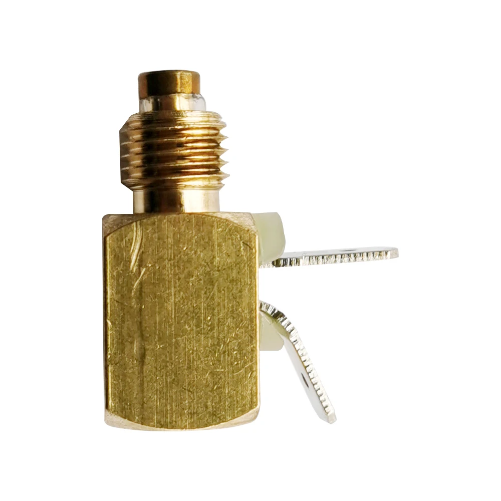 M9*1 Universal Interruption Connector Thermocouple Block Adaptor Brass Interrupter Gas Pilot Part Kitchen Electrical Accessories