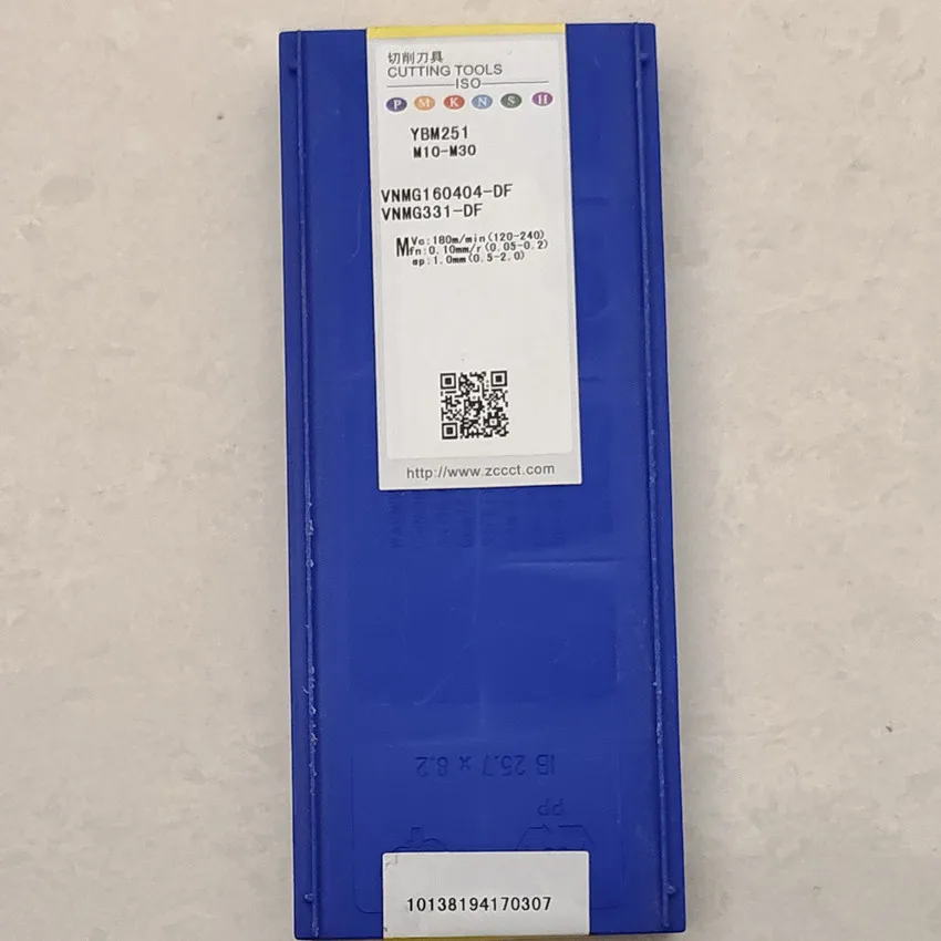 

VNMG160404-DF YBM251/VNMG160408-DF YBM251 VNMG331 VNMG332 ZCC.CT CNC blade carbide inserts turning tools 10pcs/box