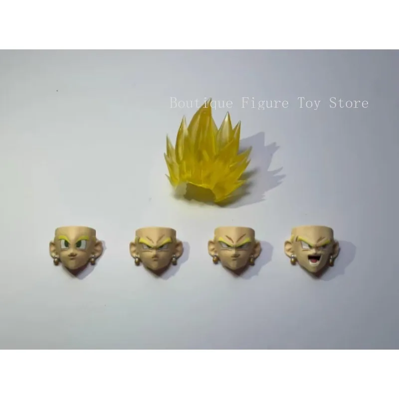 KO HM Dragon Ball SSJ Super Saiyan Vegetto Transparent Hair Accessories Action Figures Toys Anime Model Collectibles