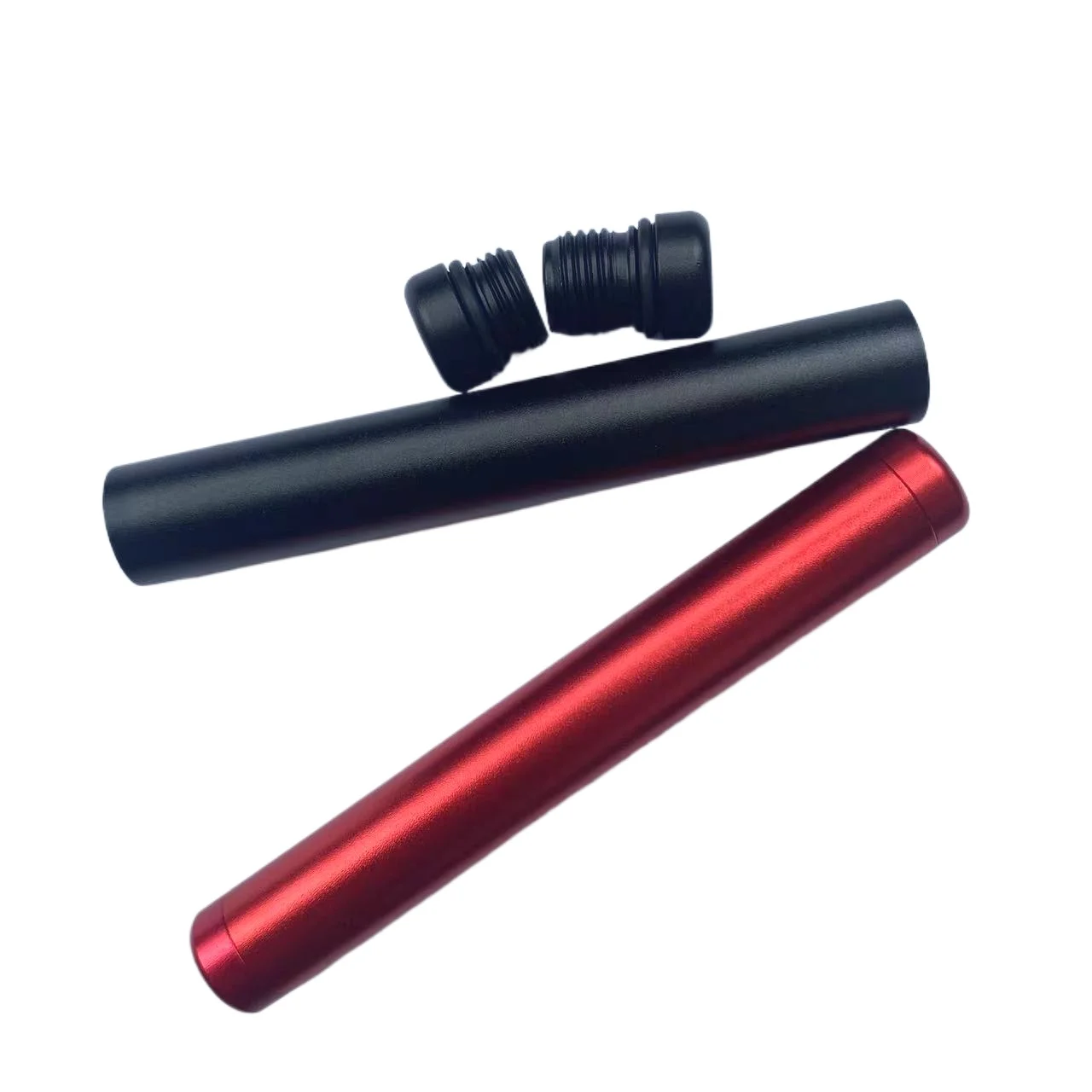 New 110mm with Sealed Metal Storage Tube Horn Tube Moisture-proof Anti-fall Sealing Tube Smoking Accessories