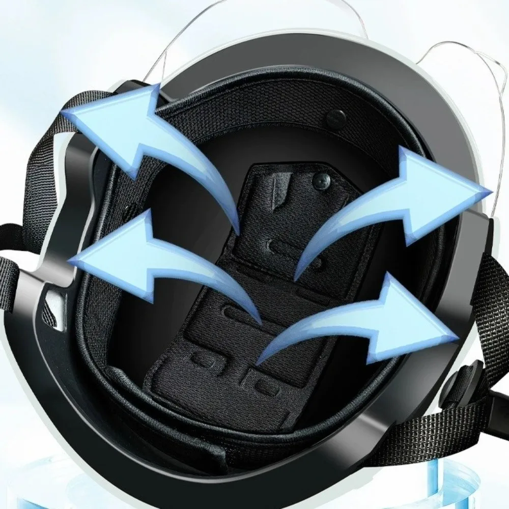 軽量透明レンズオートバイヘルメット猫耳装飾調節可能な電気自動車ヘルメット乗馬ヘルメット女性