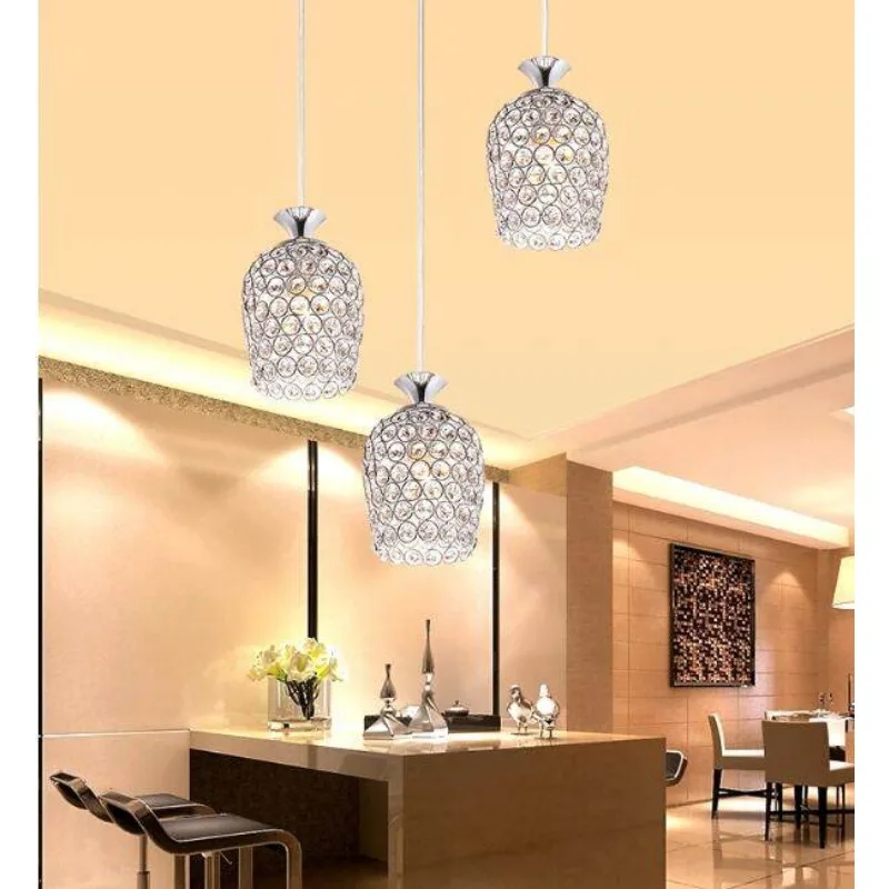 Imagem -04 - Modern Crystal Chandelier Pendant Light Home Appliance Fixtures Escadas Quarto Sala de Estar Ouro Lâmpadas Presentes do Dia dos Pais Novo 2024