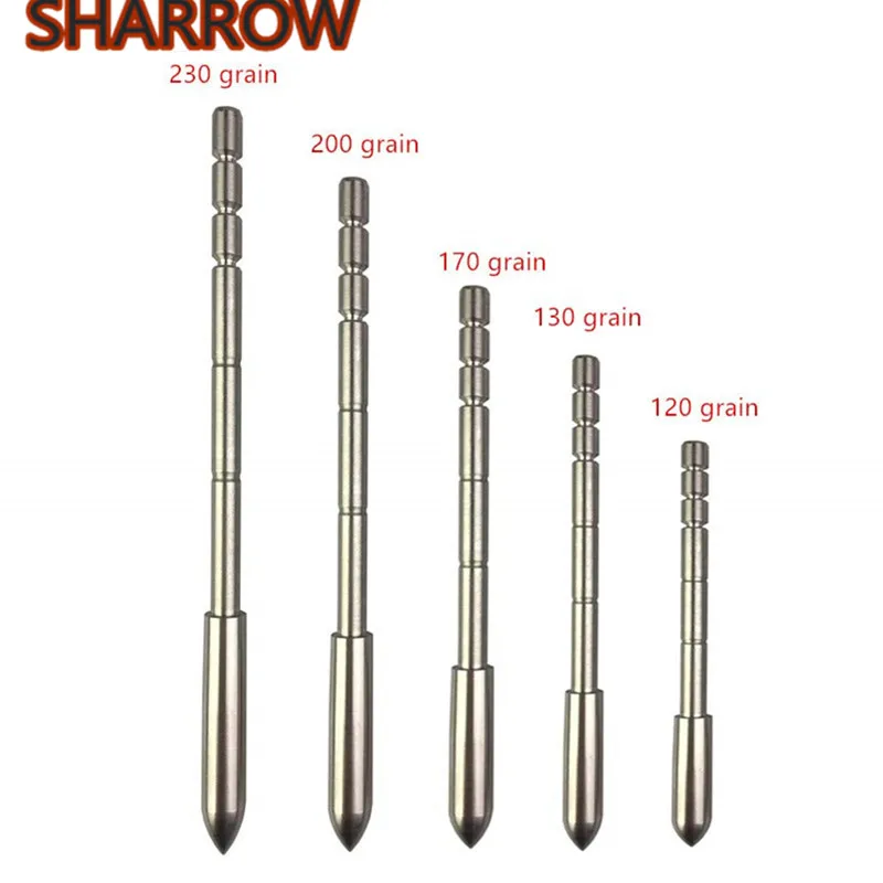 

12/24 шт., наконечники для стрельбы из лука 120-230