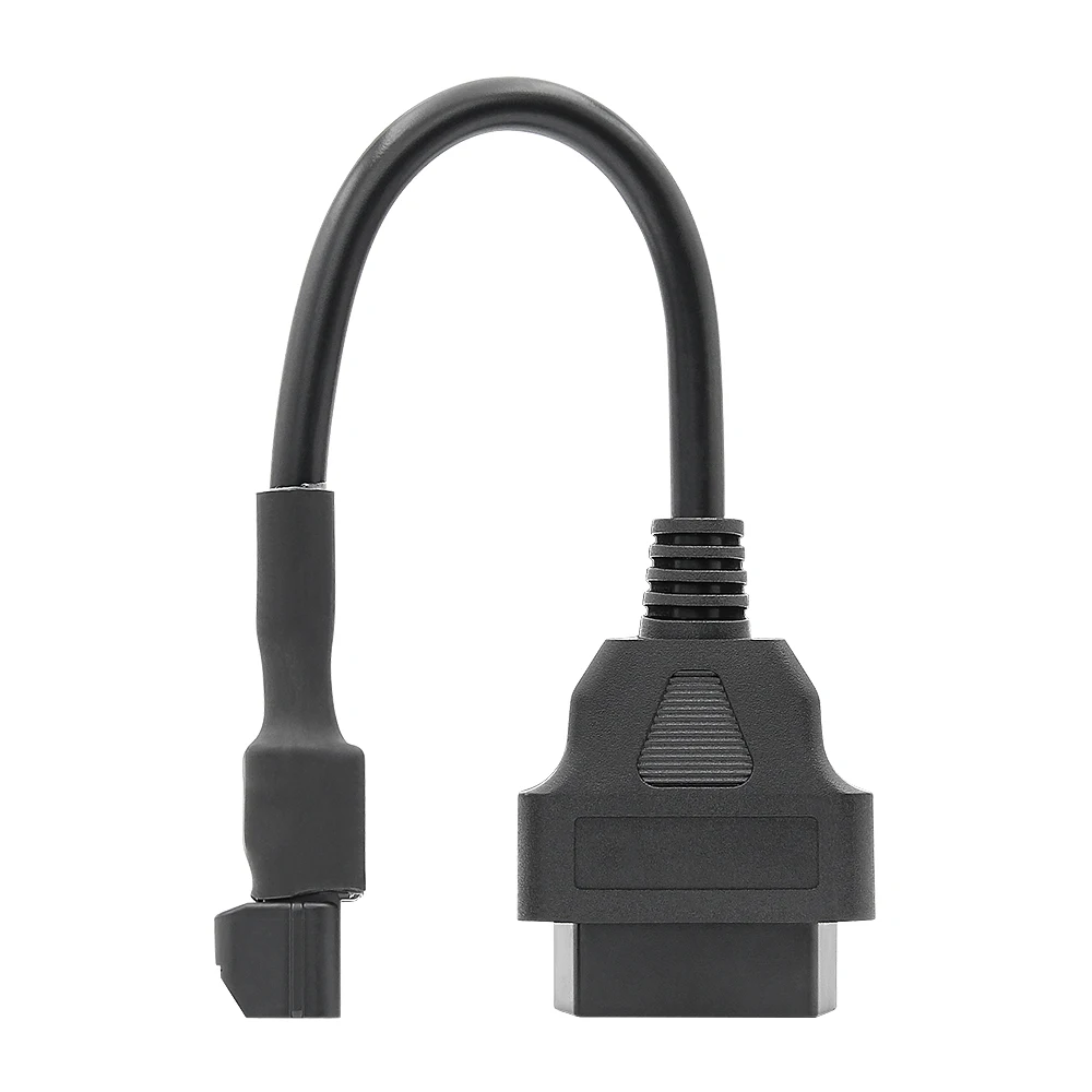OBD2 Diagnostic Cable For KYMCO 3Pin to 16Pin Female Adapter Motorcycle OBD 2 Scanner Extension for Moto Repair Tool view 6