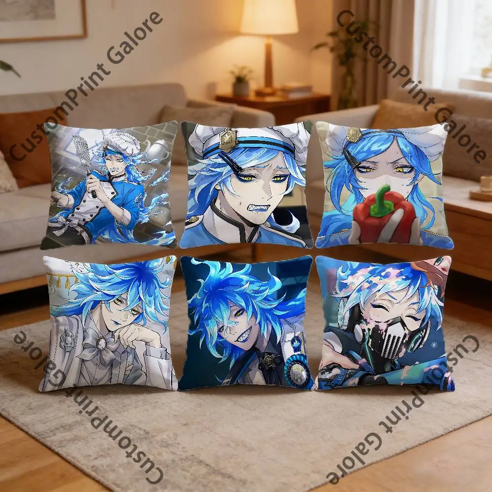 

I-Idia S-Shroud Pillow Cover Polyester Square Cushion Case 45 cm Decorative for Home Couch Bed Car Decor